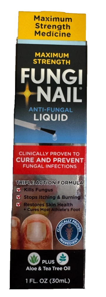Fungi-Nail Anti-Fungal Liquid Solution Kill Fungus That Can Lead. buy now 55*-image