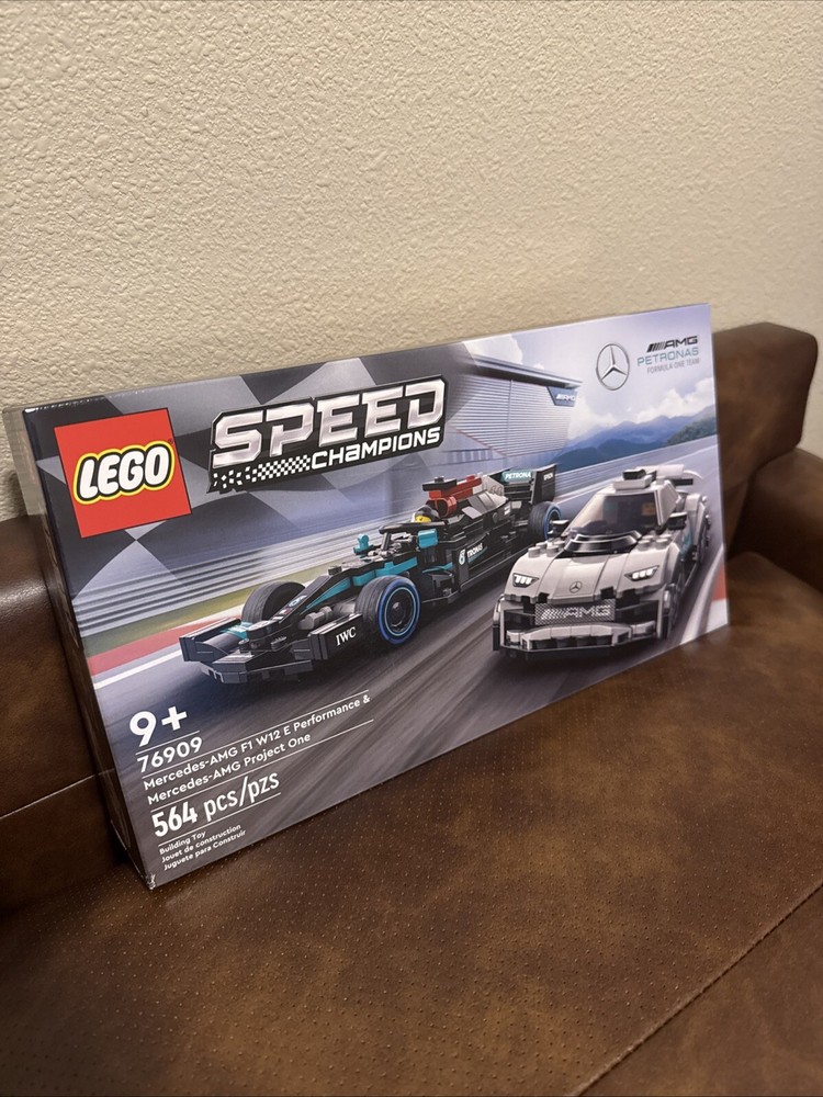 LEGO Mercedes AMG F1 W12 E Performance & Mercedes AMG Project One 76909