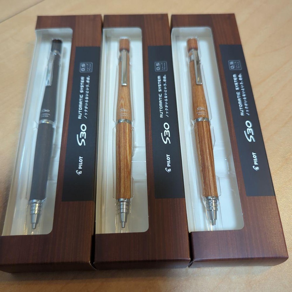 Pilot Mechanical Pencils Today Only S30 3 Piece Set