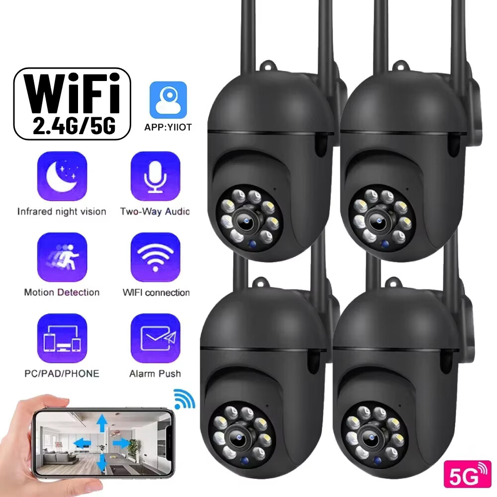 YI 5G WiFi Outdoor Security Camera with Night Vision in HD-image