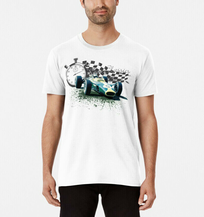 Jim Clark Lotus 49 Formula 1 F1 Grand Prix GP Lewis Hamilton Ayrton Senna TShirt