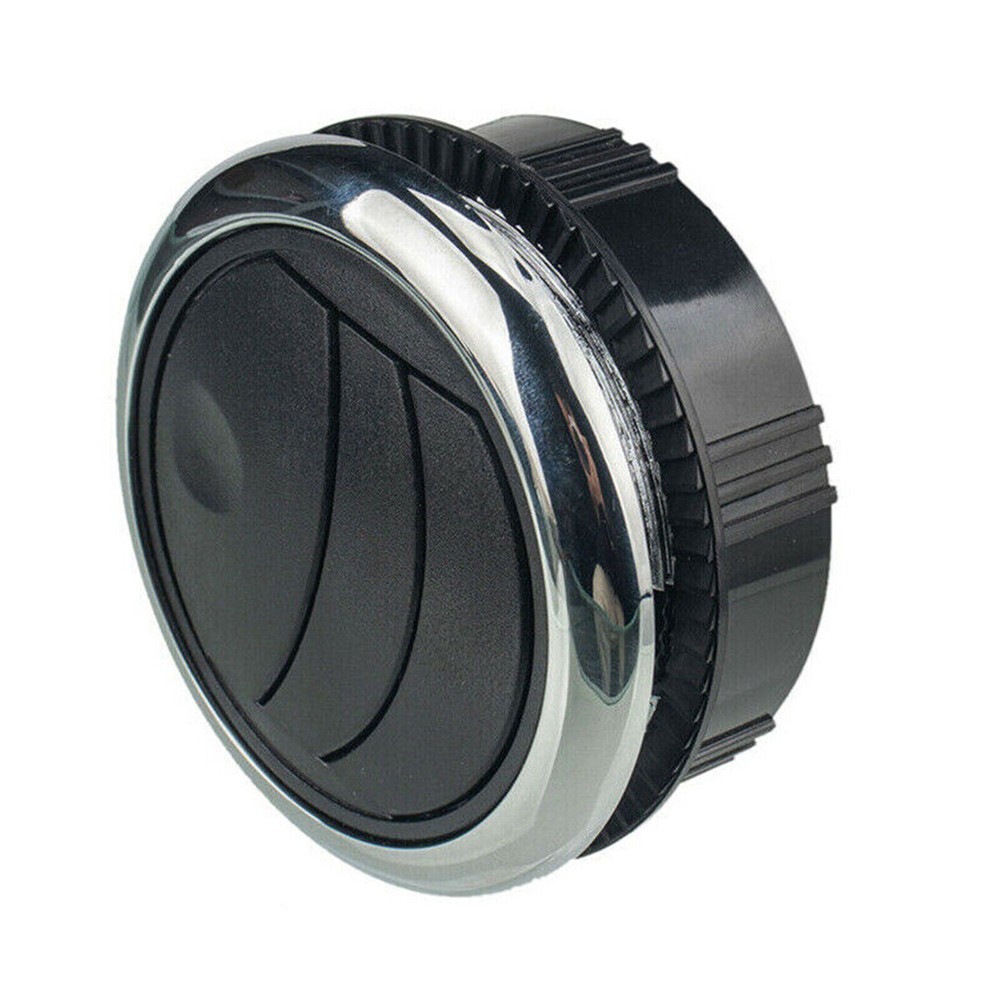 New Round Black ABS Plastic Vent Air Outlet for Car Truck Bus A/C Modification