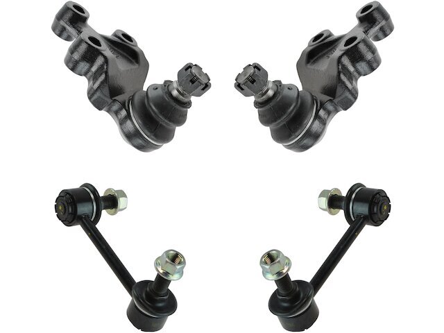 Front TRQ Ball Joint Sway Bar Link Kit fits Kia Sorento 2004-2006 55KDZT