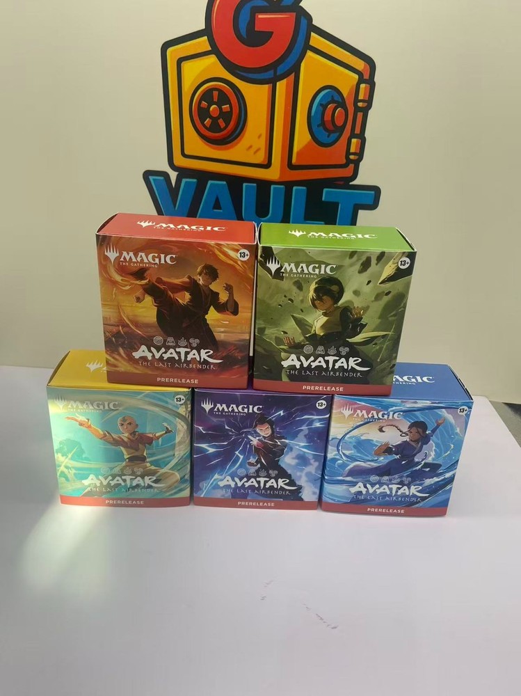 MTG Magic Avatar The Last Airbender Set of 5 In stock Packs FACTORY SEALED!
