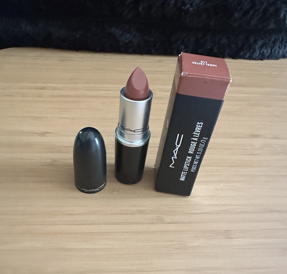 MAC Velvet Teddy Matte Lipstick - 0.12oz Old Formula NIB