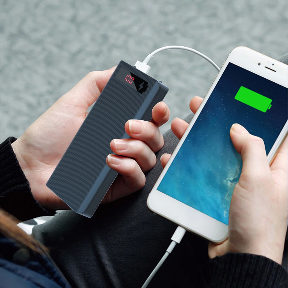 High Capacity Portable Cell Phone Power Bank for On-the-Go Charging
