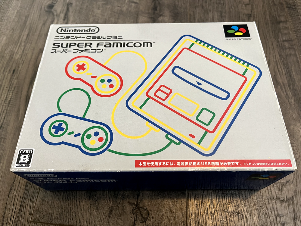 Nintendo Classic Super Famicom (SNES Mini) JP Tested CIB