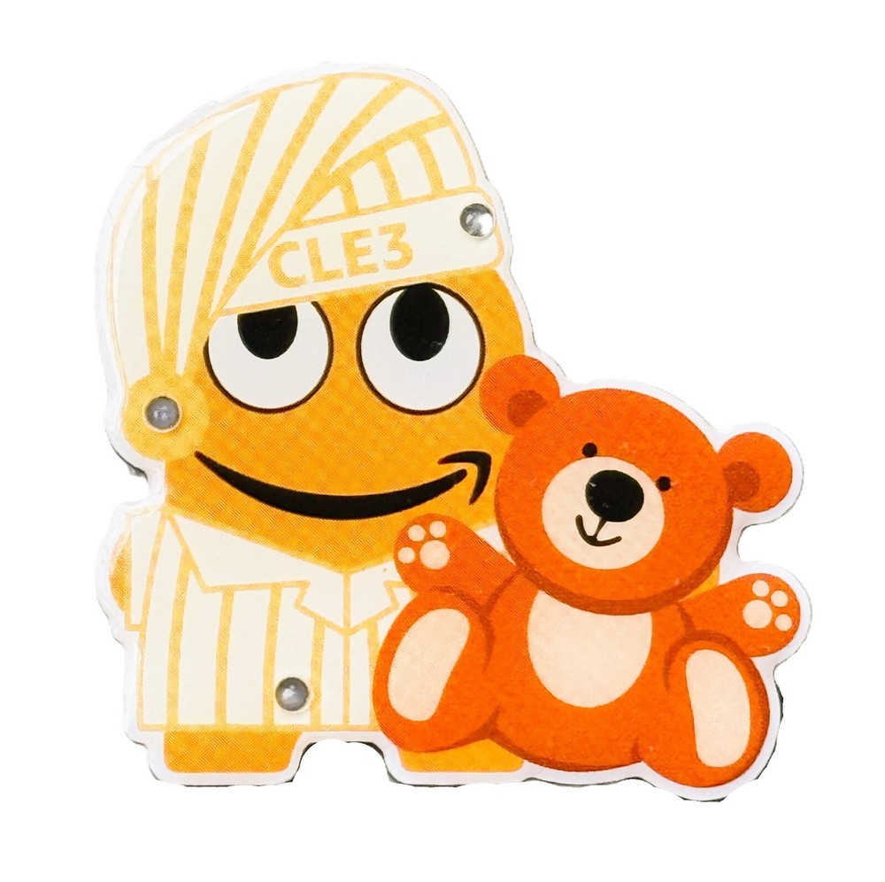 Childhood Cancer Goes Gold-- light up pin (needs new battery)  Amazon Peccy Pin