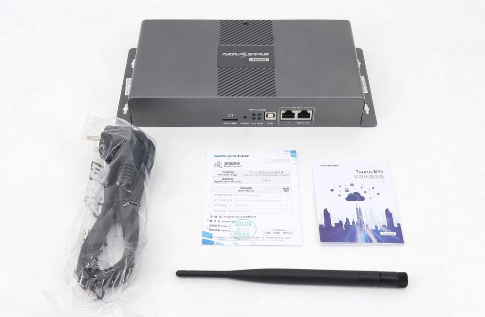 Novastar TB30 LED Displays Multimedia Player LED controller