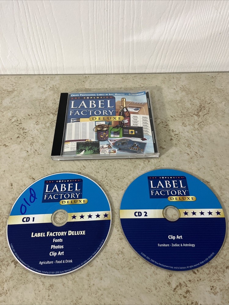 Label Factory DELUXE 2 CD Set