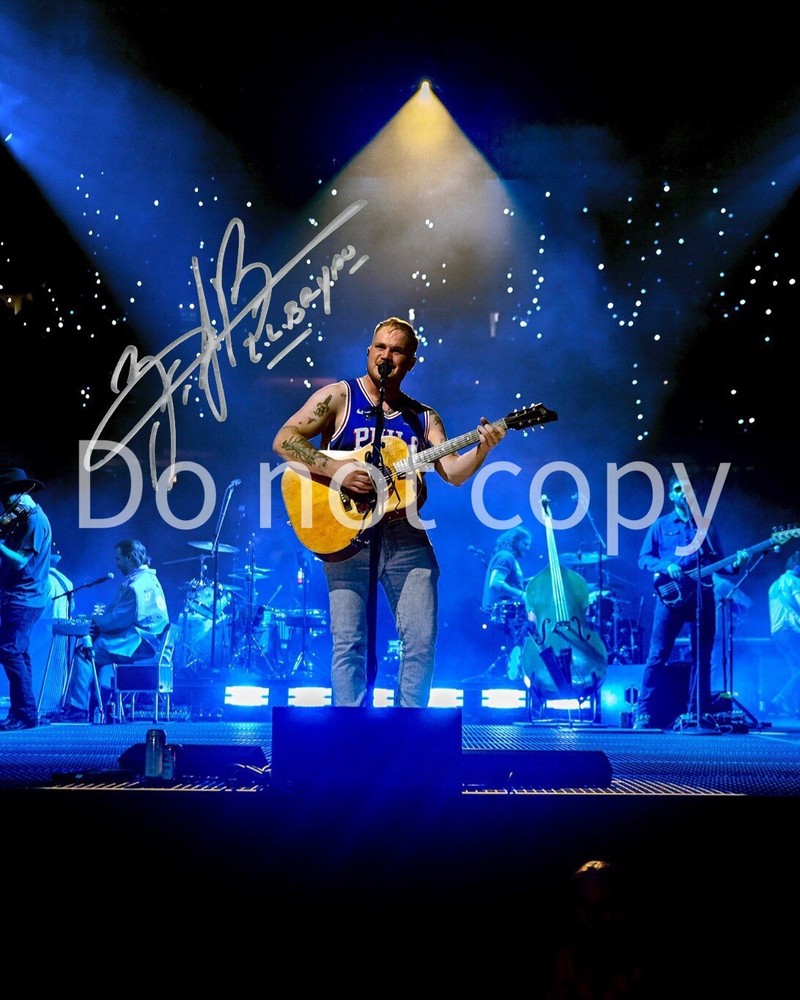 Zach Bryan Philly Signed 8x10 Reprint RP Photo
