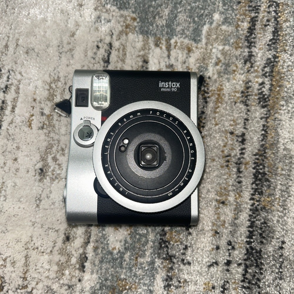 Fujifilm Instax Mini 90 Neo Classic Instant Film Camera with Rechargeable Battery