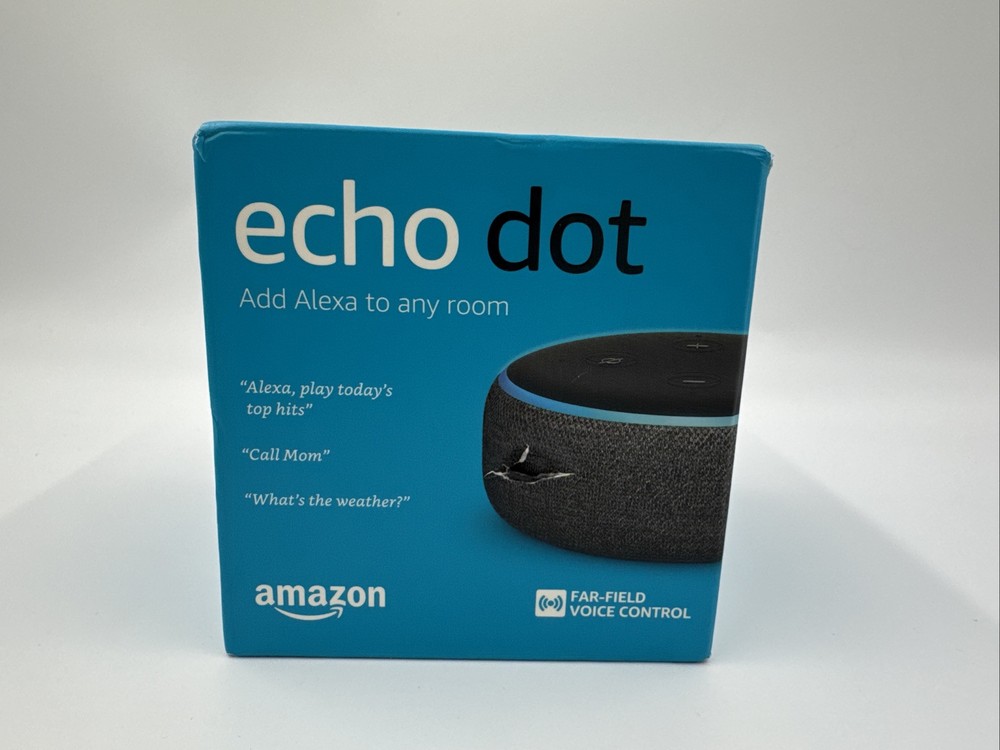 New-Amazon-Echo Dot-Charcoal-3rd Gen- W/ Alexa Voice Control-Free Shipping!!!!!!-image