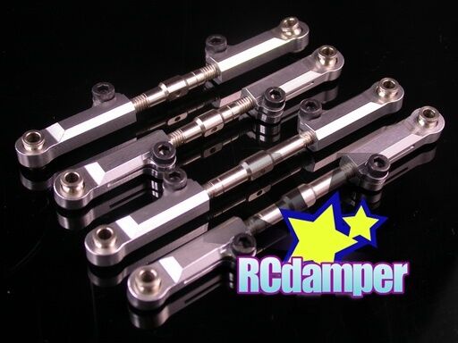 GPM ALUMINUM FRONT+REAR UPPER SUSPENSION ARM S TRAXXAS 1/10 SLASH 4x4 LOWER