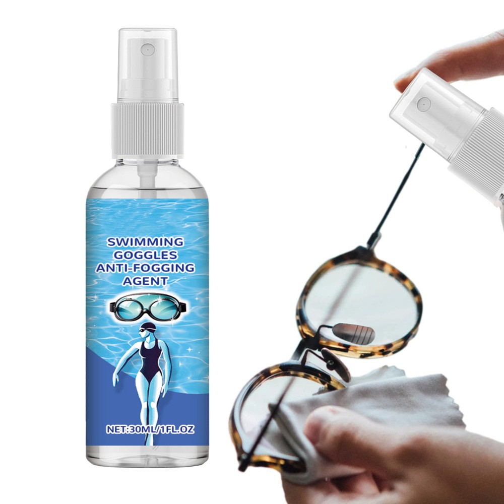 For Glasses Anti-Fog Spray Eyeglass Lens Cleaner Long Lasting Defogger 50ml