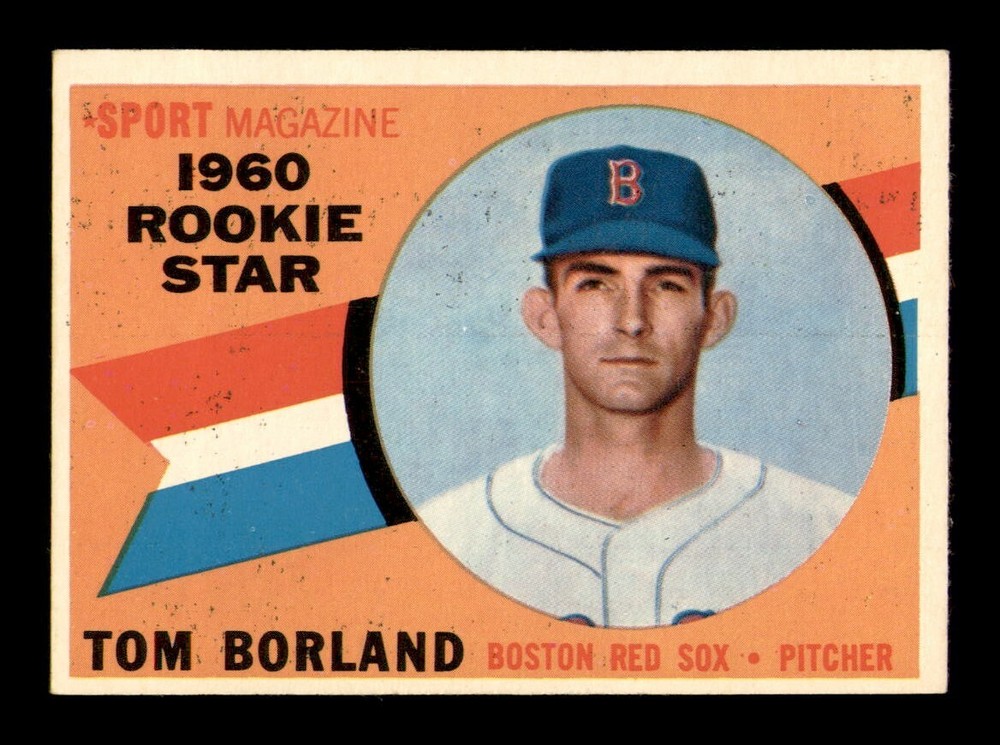 1960 Topps #117 Tom Borland EX-MINT Baseball Card OBGcards