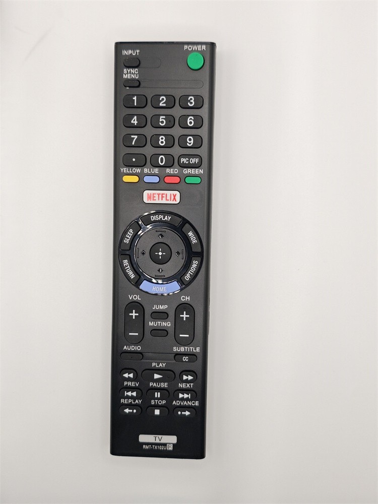 New Replacement Remote Control RMT-TX102U For Sony Bravia LED LCD SMART HDTV 102