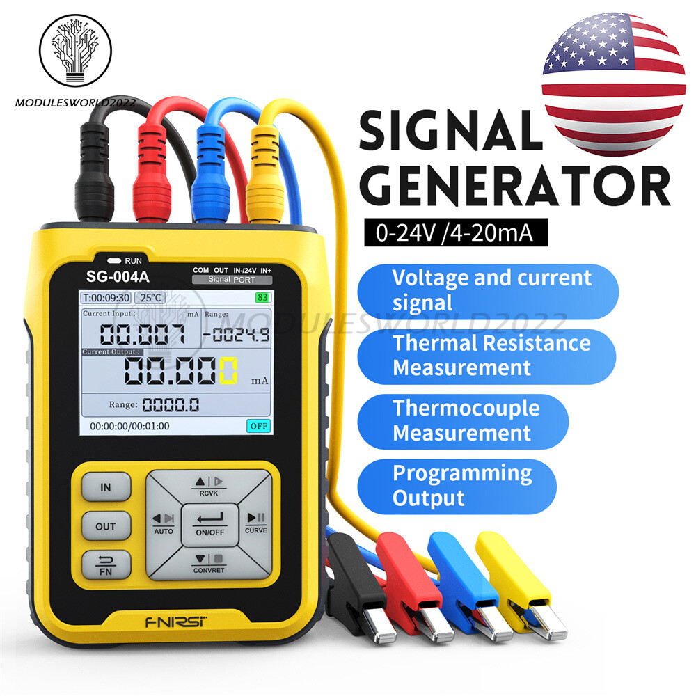 SG-004A 4-20mA Signal Generator/Thermocouple Measure Calibration Current Voltage