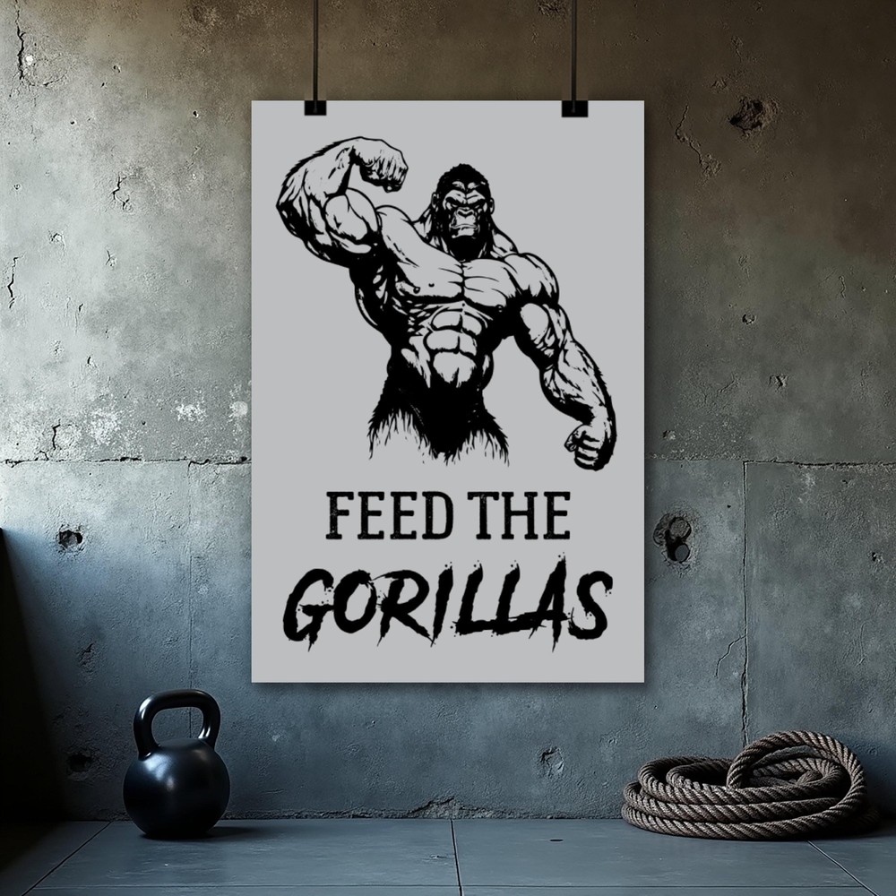 Personalized Gym Poster - Custom Weightlifting Motivation Wall Art