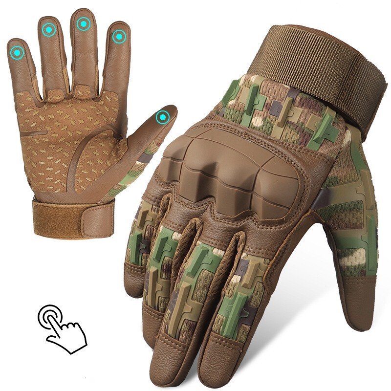 Outdoors Mountaineering Gloves Men's Tactical Army Military Security Work Gloves