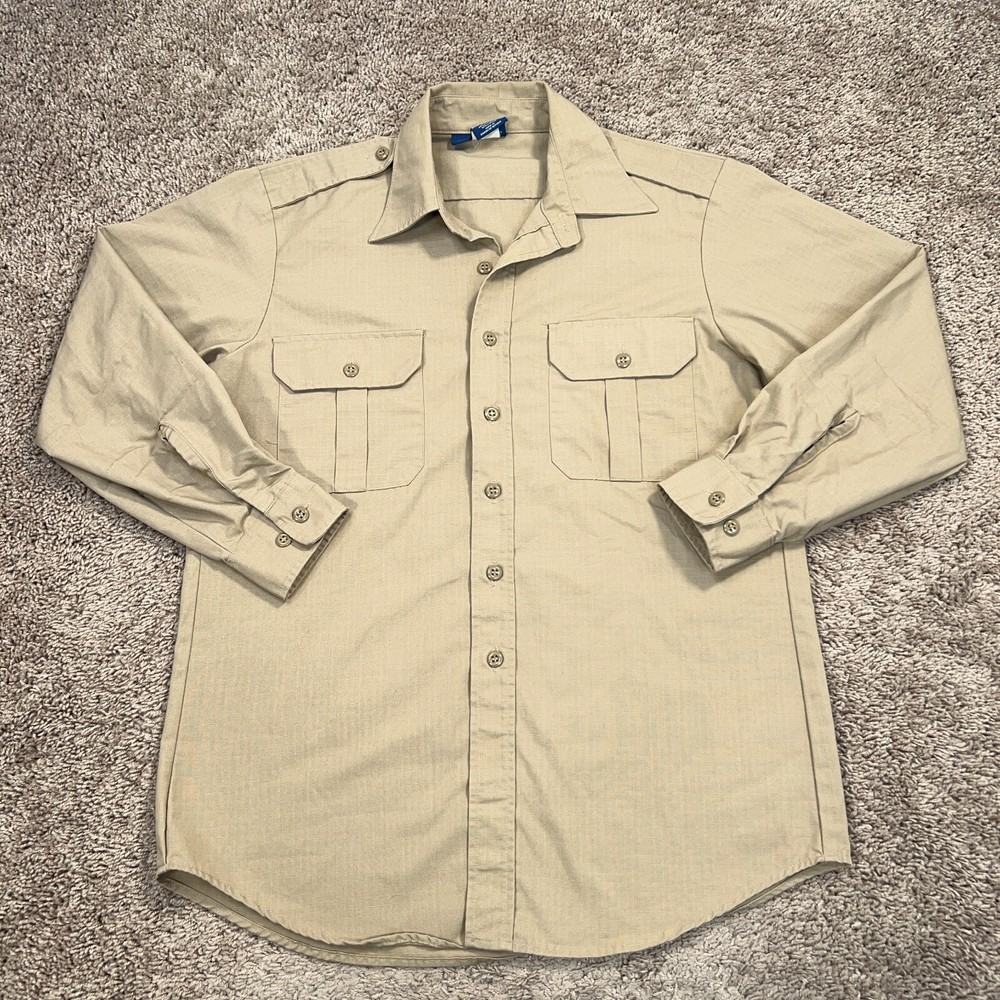 Propper Mens Medium Tactical Ripstop Utility Shirt with Pockets Military Gear
