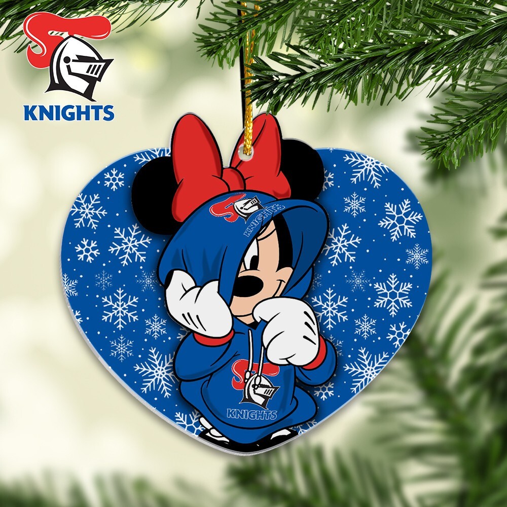 Newcastle Team Knights Christmas Mouse Ornament Gifts For Fans