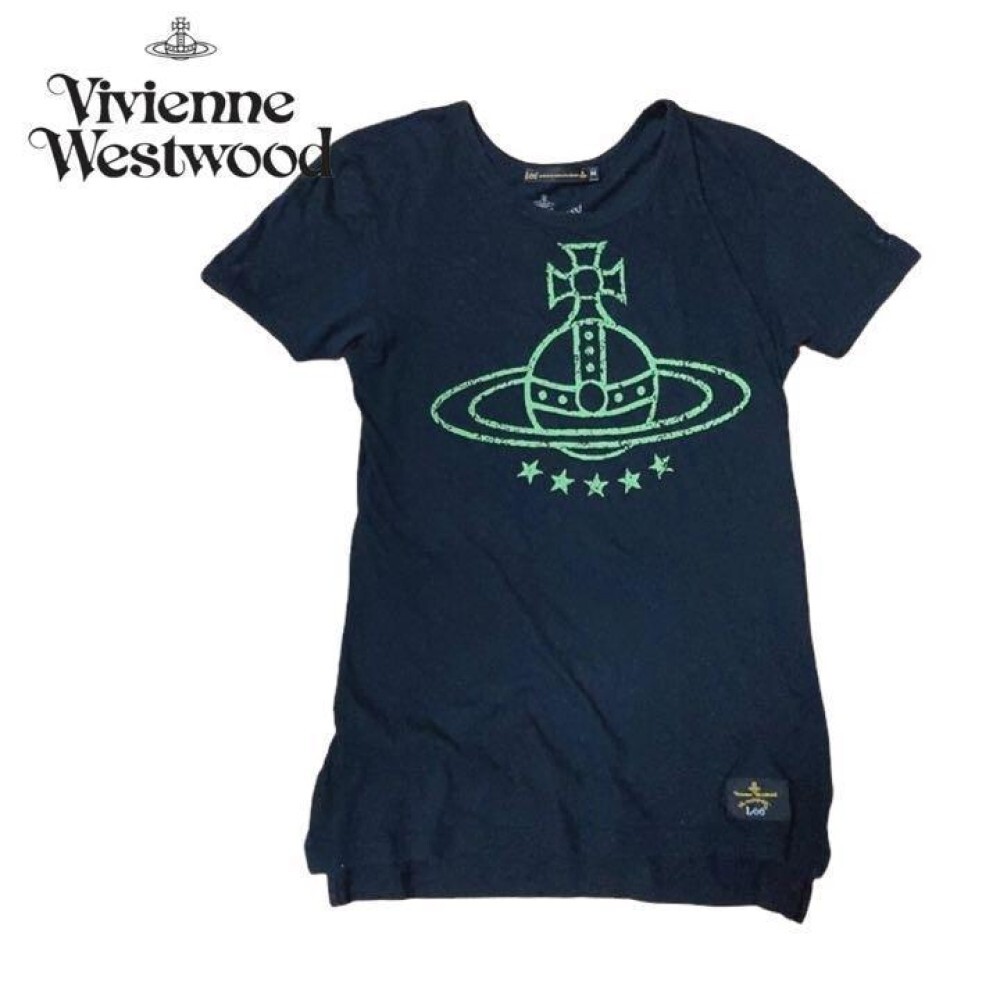 Vivienne Westwood Black T-shirt Fashion from Japan
