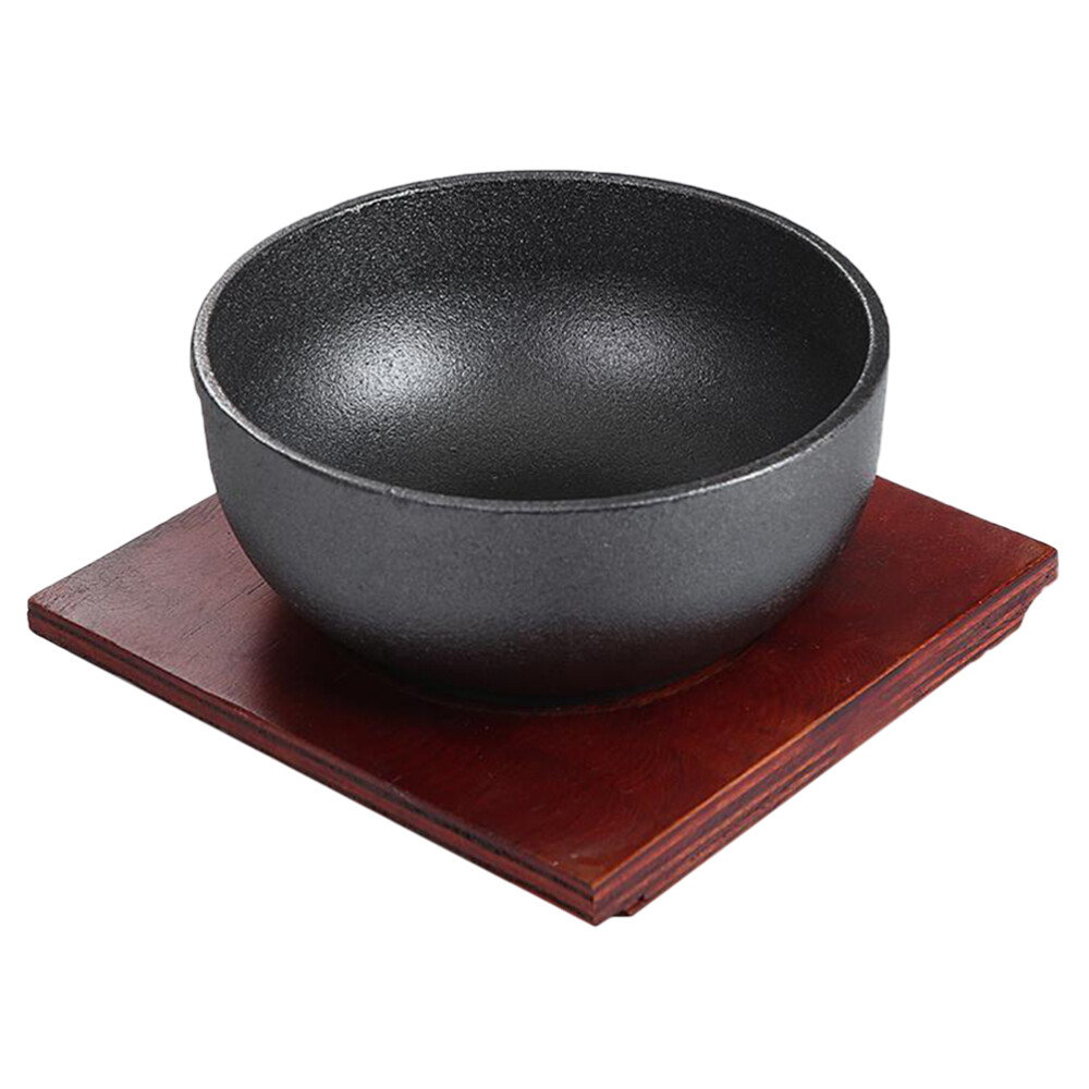 Korean Pots for Cooking Food Bibimbap Cast Iron Bowl Soup Rice