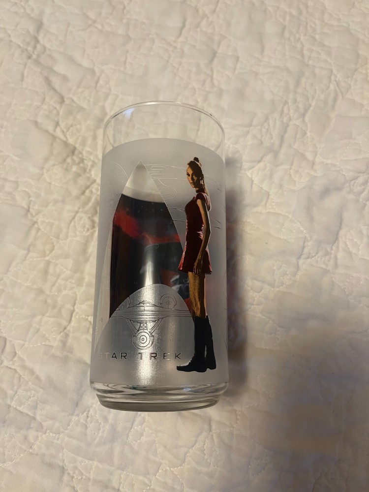 Star Trek Uhura Collectible Burger King 2008 Promo Glass