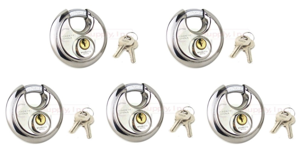 Steel Disc Padlock 70mm 2-3/4