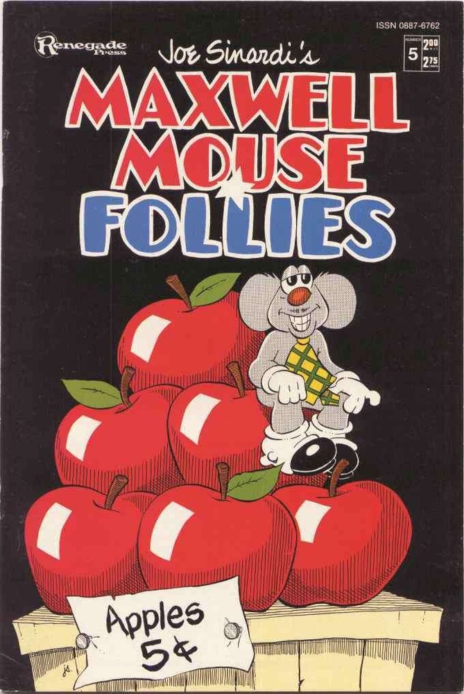 Maxwell Mouse Follies (2nd series) #5 FN; Renegade | Joe Sinardi - we combine sh