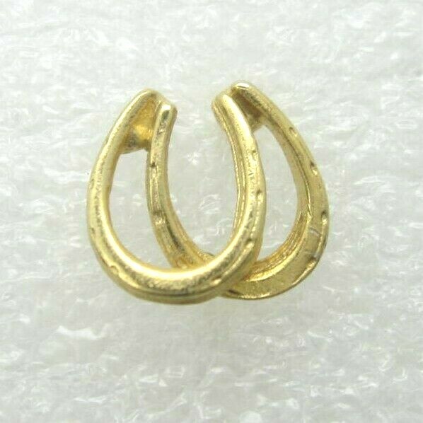 Pair Horseshoe Lapel Pin (A281)