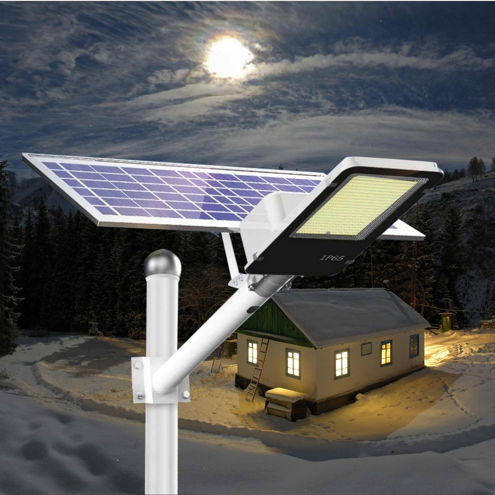 PFCTAR 5kW Dusk-to-Dawn Solar Street Light for Parking Lots