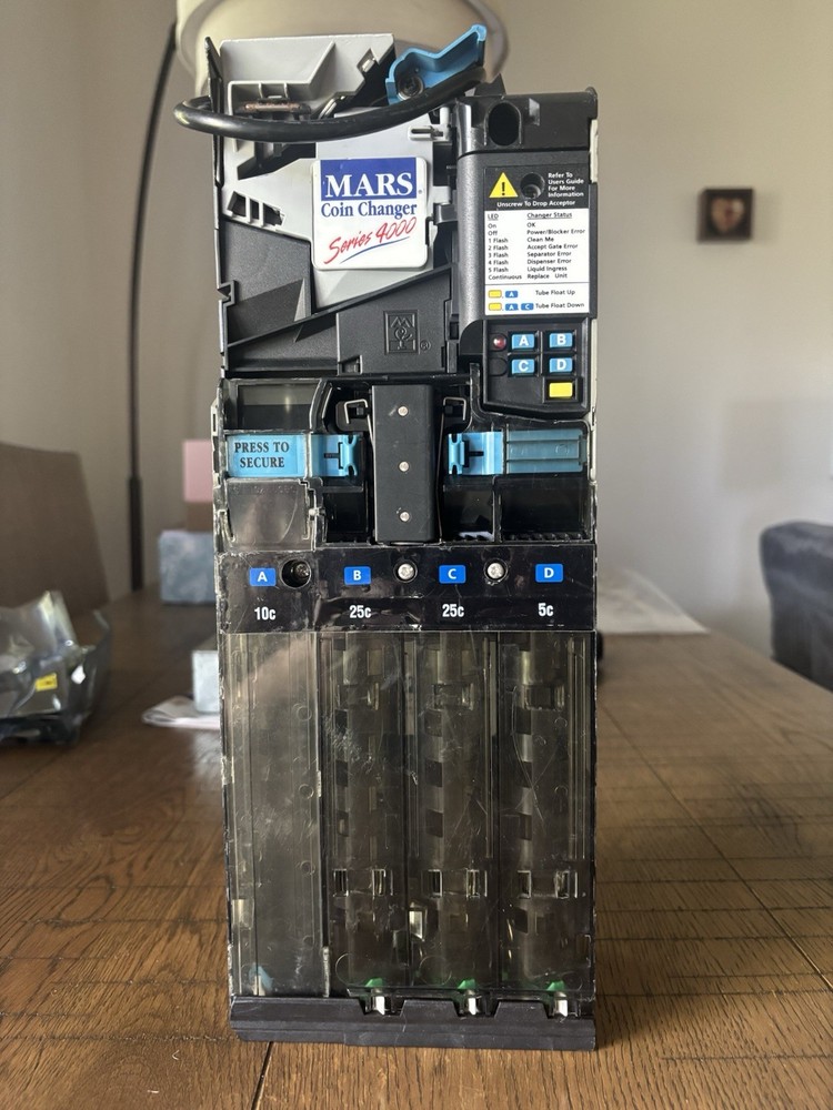 Mar Model VN4510 High-Capacity Coin Changer Machine