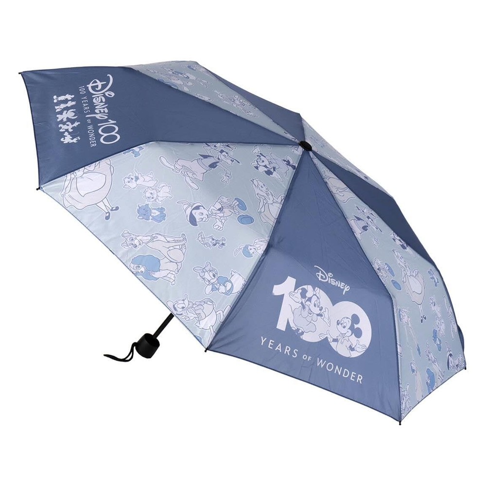Disney 100th Anniversary Character Print Folding Umbrella ACC NEW