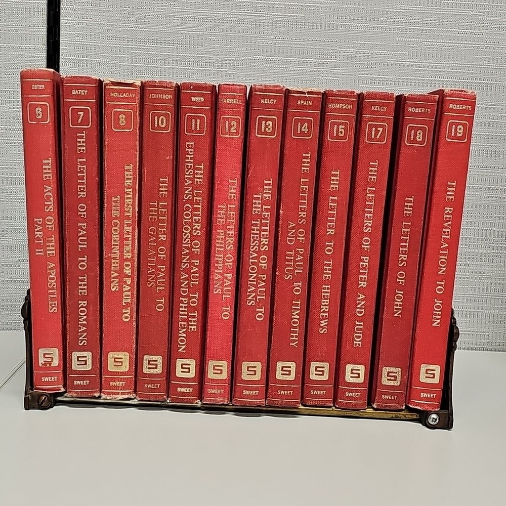 The Living Word Commentary 12 Volumes includes 6-7-8-10-11-12-13-14-15-17-18-19