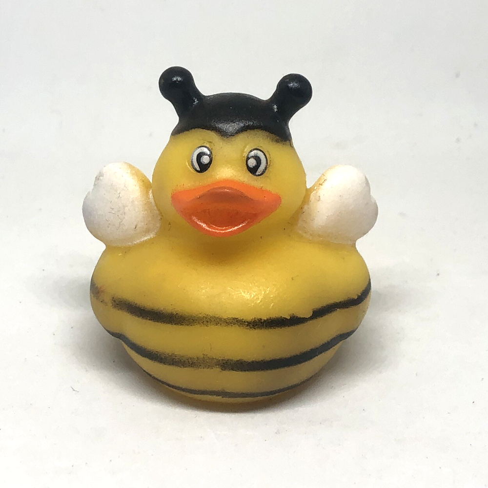 Bumblebee Rubber Duck 2 Inch Bath Toy for Pool or Jeep Play