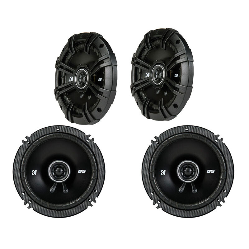 Se adapta a Dodge Viper 1993-2002 paquete de repuesto de altavoz de fábrica Kicker (2) DSC65