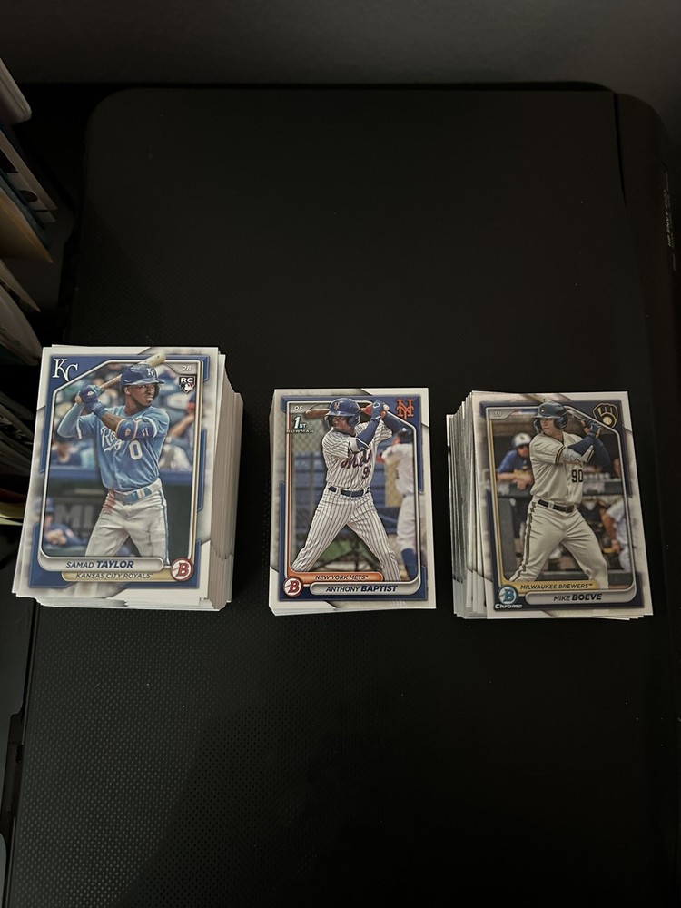 2024 bowman baseball You Pick 25 Complete Your Set. Base, Paper & Chrome