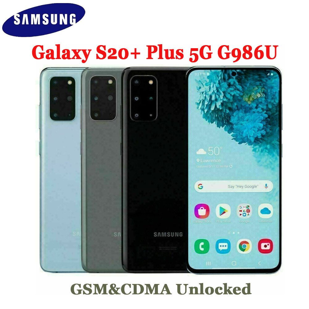 New Sealed Samsung Galaxy S20+ Plus 5G G986U 128GB Unlocked ATT Verizon T-Mobile