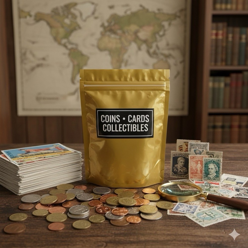 Lot Of Coins, Cards & Collectibles
