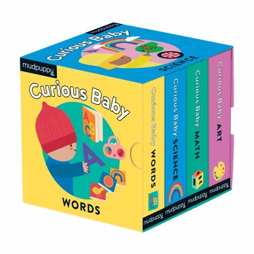 Curious Baby Set by Mudpuppy, Chase, and Downing, Hardcover Edition