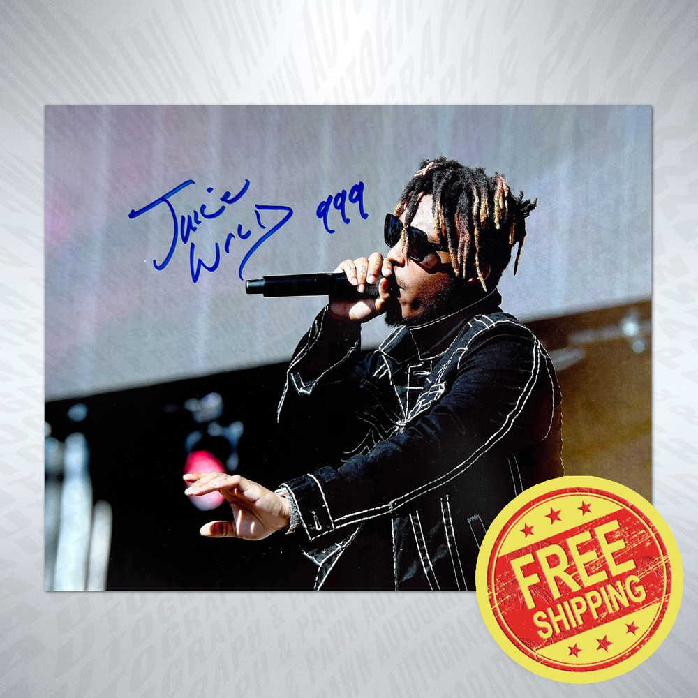 Juice WRLD Autograph Reprint Signed 8x10 Photo Signature Poster BUY NOW