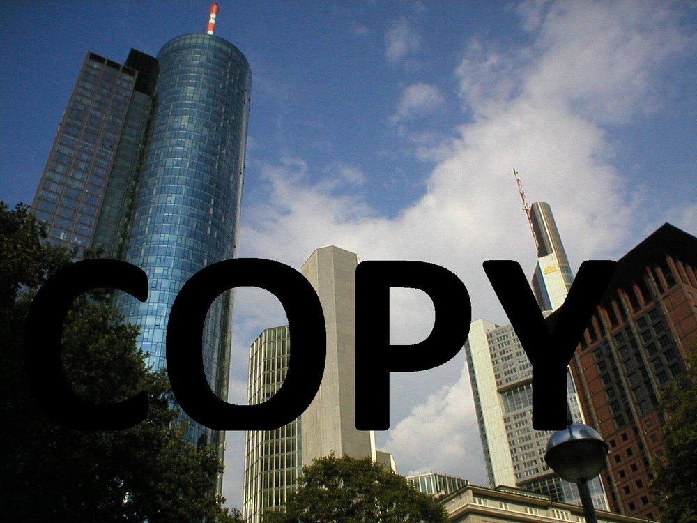 Digital JPEG photo of Frankfurt cityscape-image