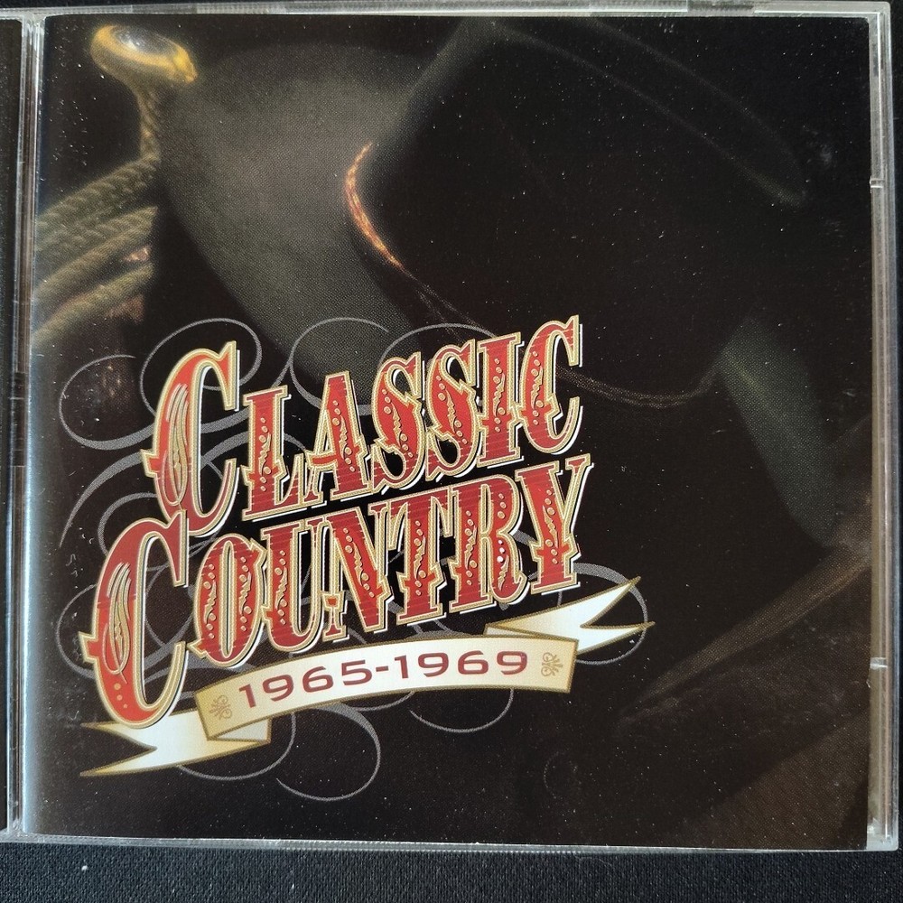 Classic Country: 1965-1969 2 CD by Various Artists  1998 TimeLife TCD808 R808-02
