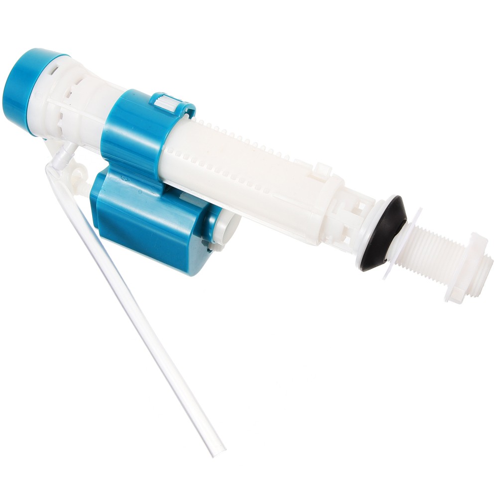2-Piece Toilet Tank Fill Valve Replacement Kit with Water Valve Parts