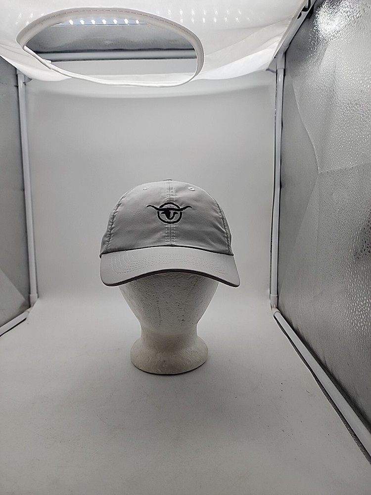 Longhorn Adjustable Gray Strapback Cap for Men Outdoor Wear  