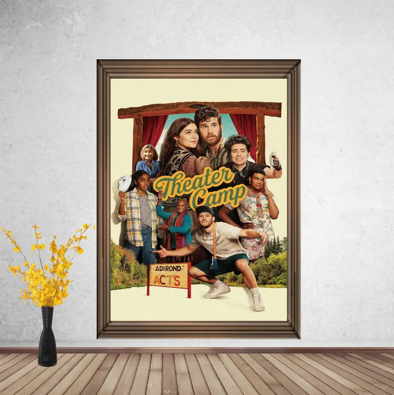 Theatre Camp Classic Movie Poster, Home Decor, Vintage Movie Poster,