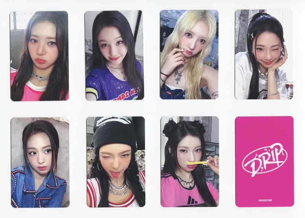 BABYMONSTER - 1st Full Album DRIP [MAKESTAR] LUCKY DRAW EXCLUSIVE PHOTOCARD