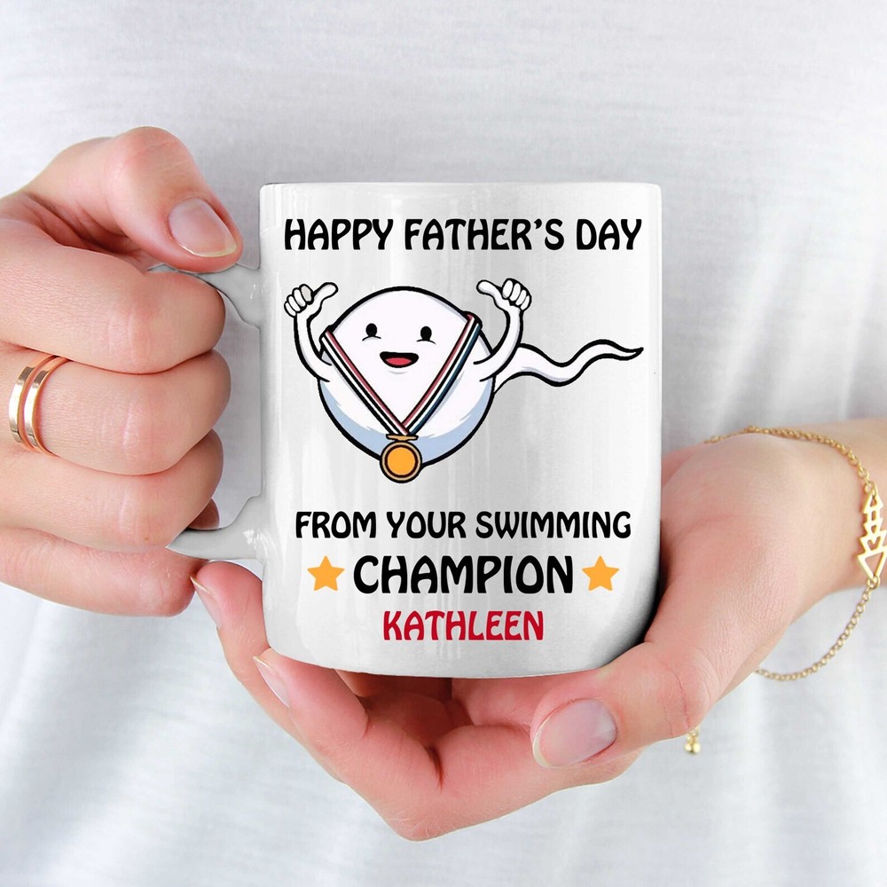 Customized Name Mug For Father's Day Birthday Personalizedfunny Coffee Mug Gifts